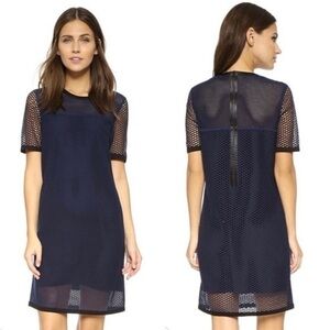 Rag & Bone Luna Dress‎ Blue Mesh